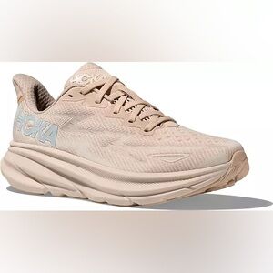 Hoka Clifton 9 Road Running Shoes - Women’s in Shifting Sand/Shift Sand